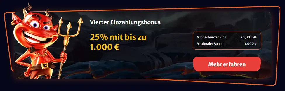 Casino Cashback – teilweise Rückerstattung von Verlusten gemäss Bedingungen